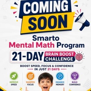 Smarto Mental Math Program : 21-Day Brain Boost Challenge